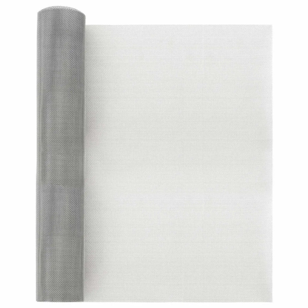 Rete per schermatura 40 x 2000 cm 20 Mesh Argento 42039532
