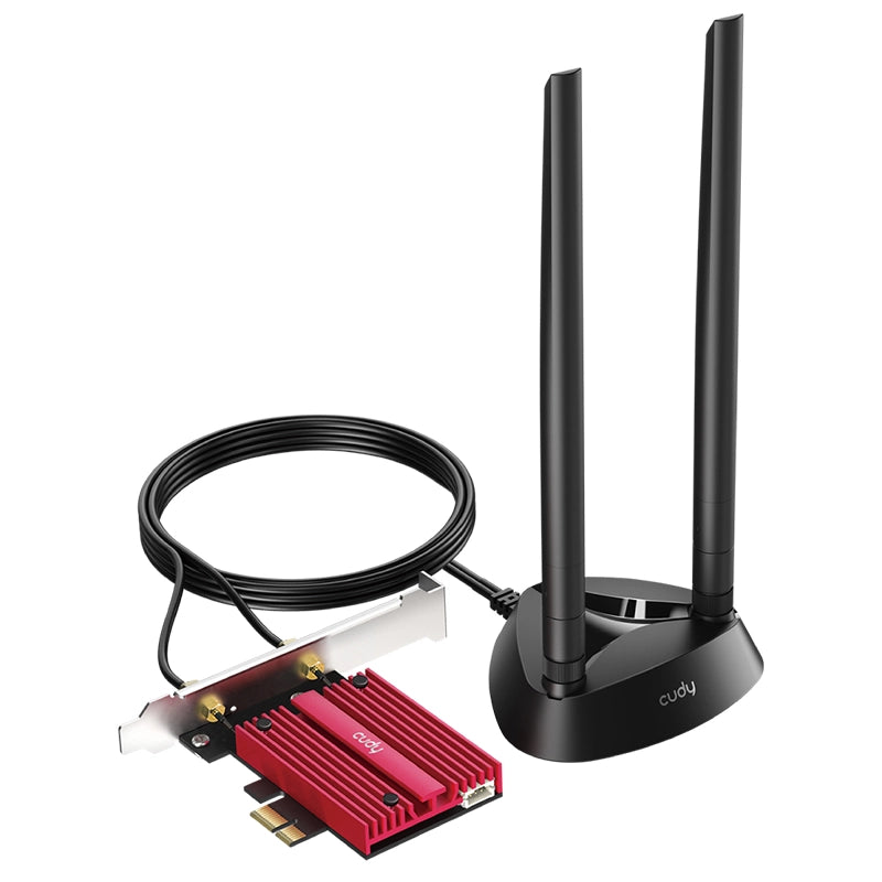 CUDY WE4000 - ADATTATORE DI RETE AX5400 WI-FI 6E PCI EXPRESS