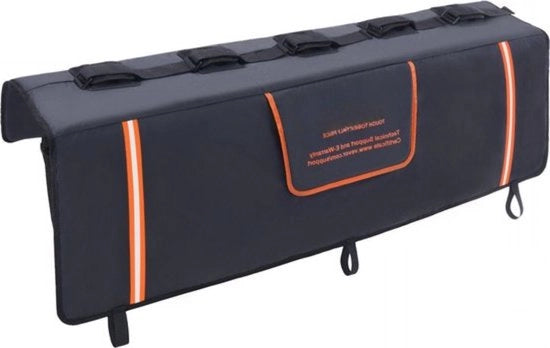 Cuscino di Carrello - 157 CM - Per 6 Biciclette - Strisce di Riflesso
