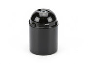 PORTALAMPADA E27 TERMOPLASTICO LISCIO- - colore nero - 10 pezzi