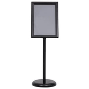 Piedistallo per Poster A3 Nero in Lega di Alluminio 51206