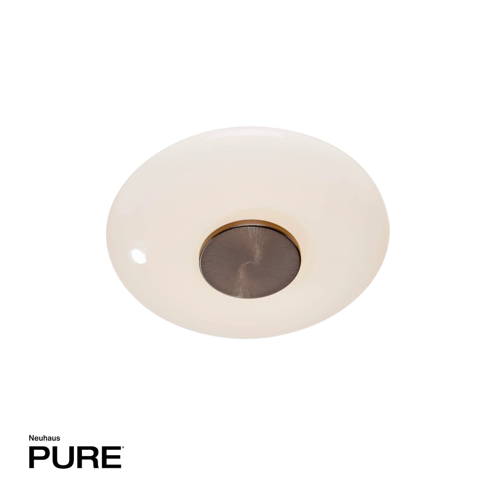 Plafoniera/Parete PURE VITRUM bronzo vetro Ø22 LED 11W