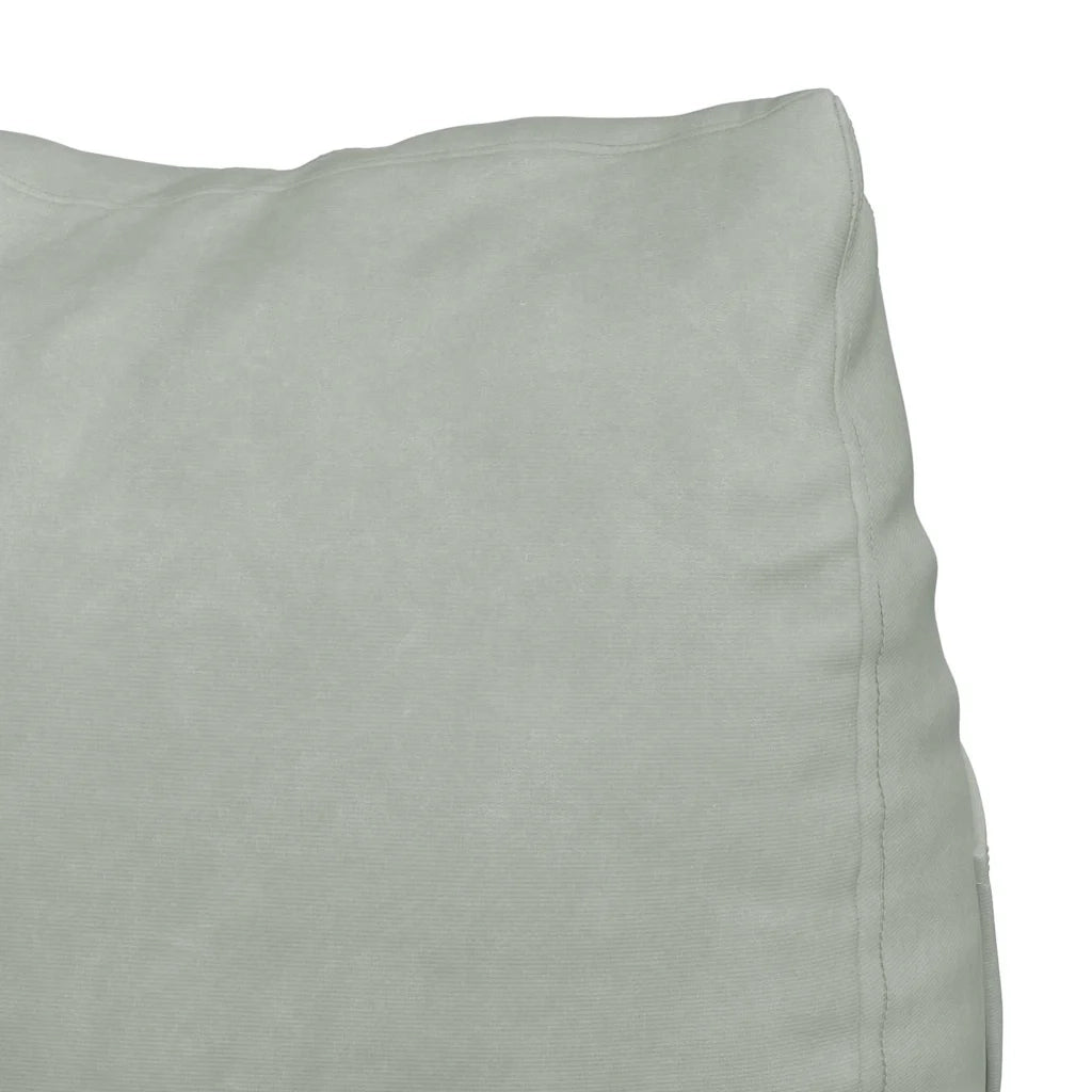 Cuscino per Schiena Grigio chiaro 60 x 20 x 50 cm 42015048