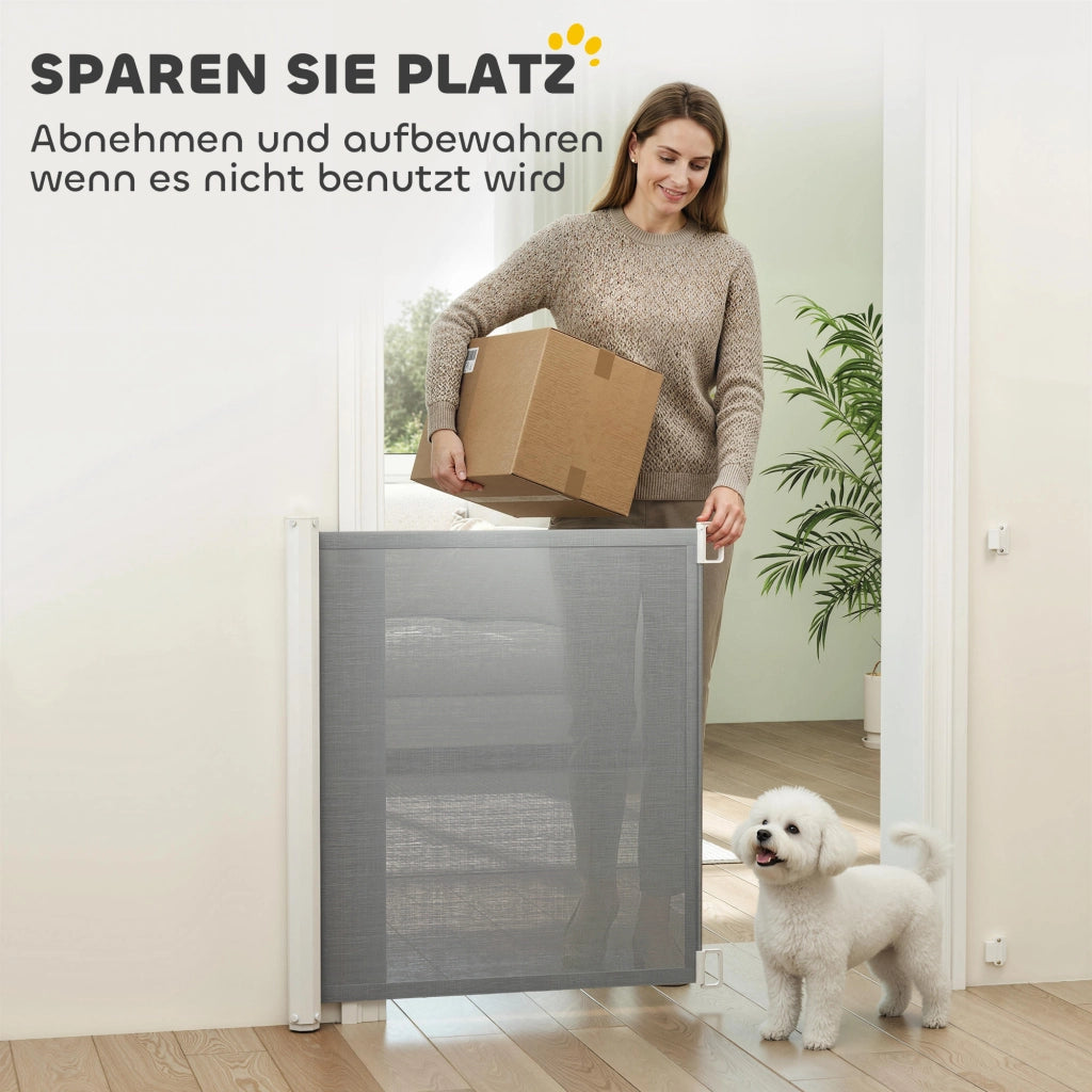 Cancelletto di Sicurezza per Scale ¨C Xylo ¨C Metallo e Plastica Grigio