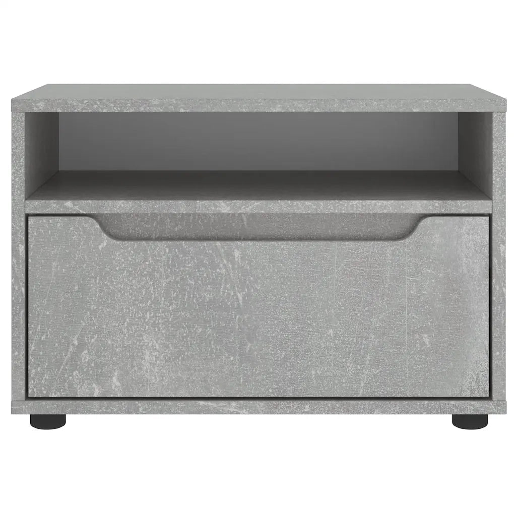Mobile TV VISNES Grigio Cemento 60x40x38 cm Legno Multistrato 4108290