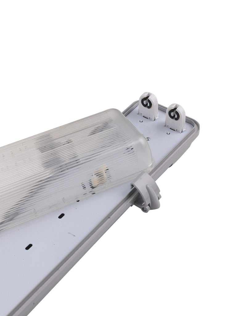 Plafoniera Stagna LED 2X120 T8 IP65 (Tubi Non Inclusi )