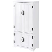 Armadio da cucina ¨C zephmum ¨C bianco 2 ante 3 ripiani