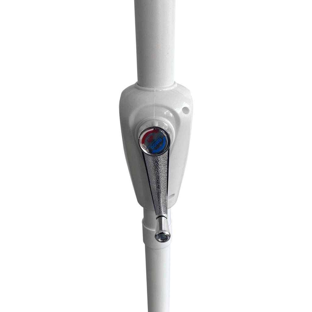 BANDOLOmbrellone rotondo diritto diametro 2,70 m con strisce blu