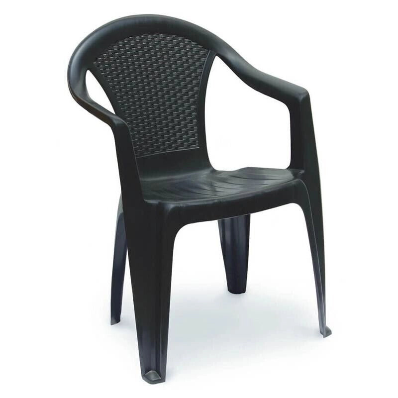 MAURY'S KORA SEDIA IMPILABILE DA ESTERNO ANTRACITE 55 X 54 X 82 CM