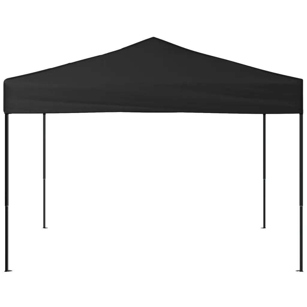 Tenda per Feste Pieghevole Nera 3x3 m 93518