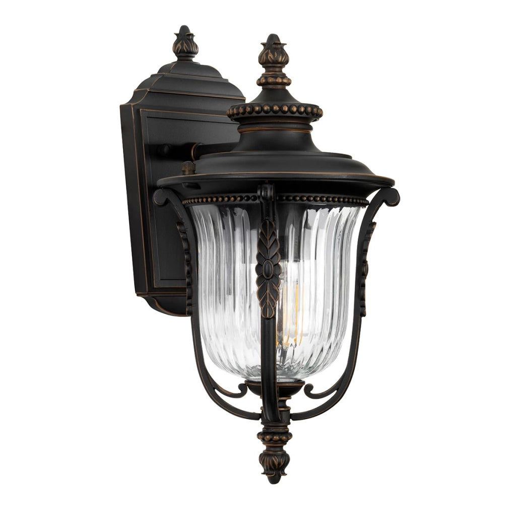 Applique esterna Luverne retro bronzo E27 60W Kichler