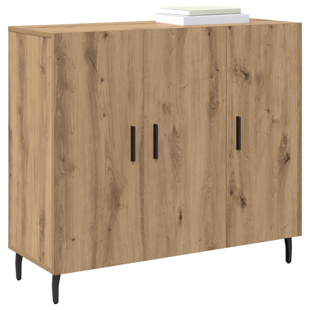Credenza Rovere artigianale 90 x 34 x 80 cm Legno multistrato 879587