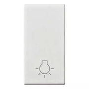 VIMAR PLANA - TASTO 1M SIMBOLO LUCE BIANCO