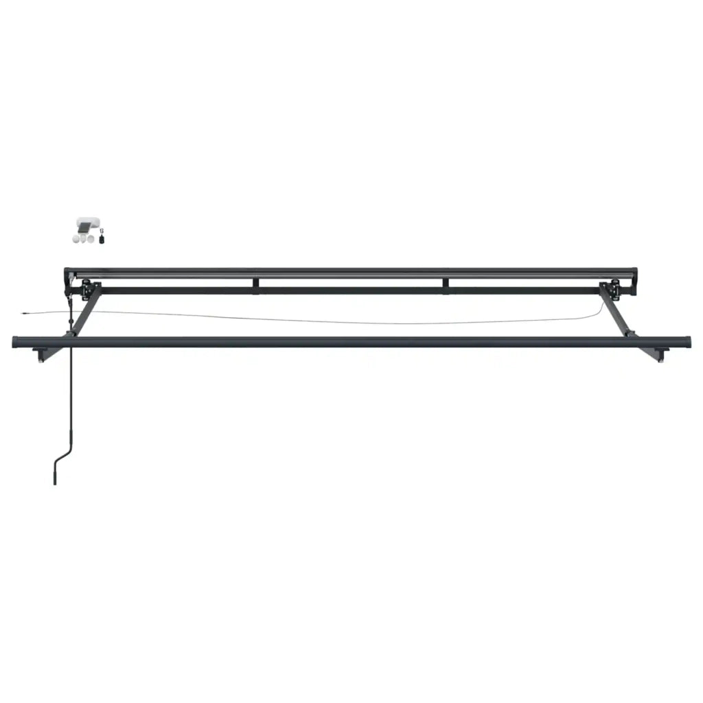 Tettuccio Elettrico Retrattile Blu, Bianco, Antracite 3,5 x 2 m 3421503