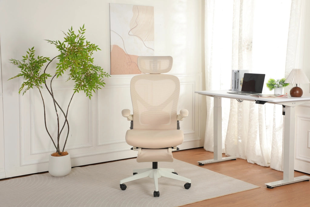 Sedia da Ufficio Ergonomica ¨C Minimal ¨C Cremisi