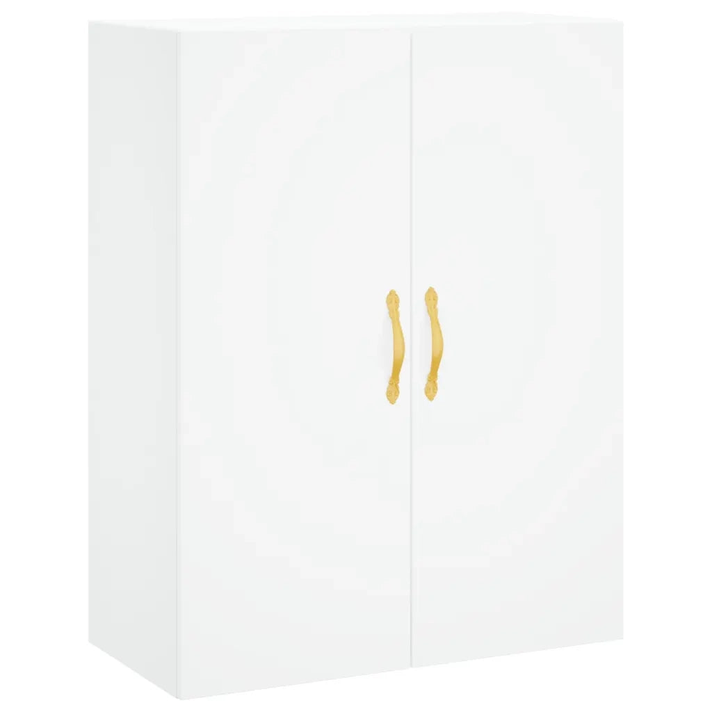 Armadietto a Muro | Mobili a Parete 2 pz Bianchi 69,5x34x90 cm