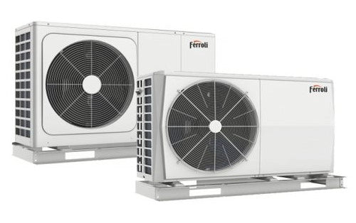 Pompa Di Calore Reversibile Ferroli OMNIA M 3.2 da 16 kW 2CP000GF Monofase per installazione esterna con compressore DC Inverter R-32 Wi-Fi con comando incluso