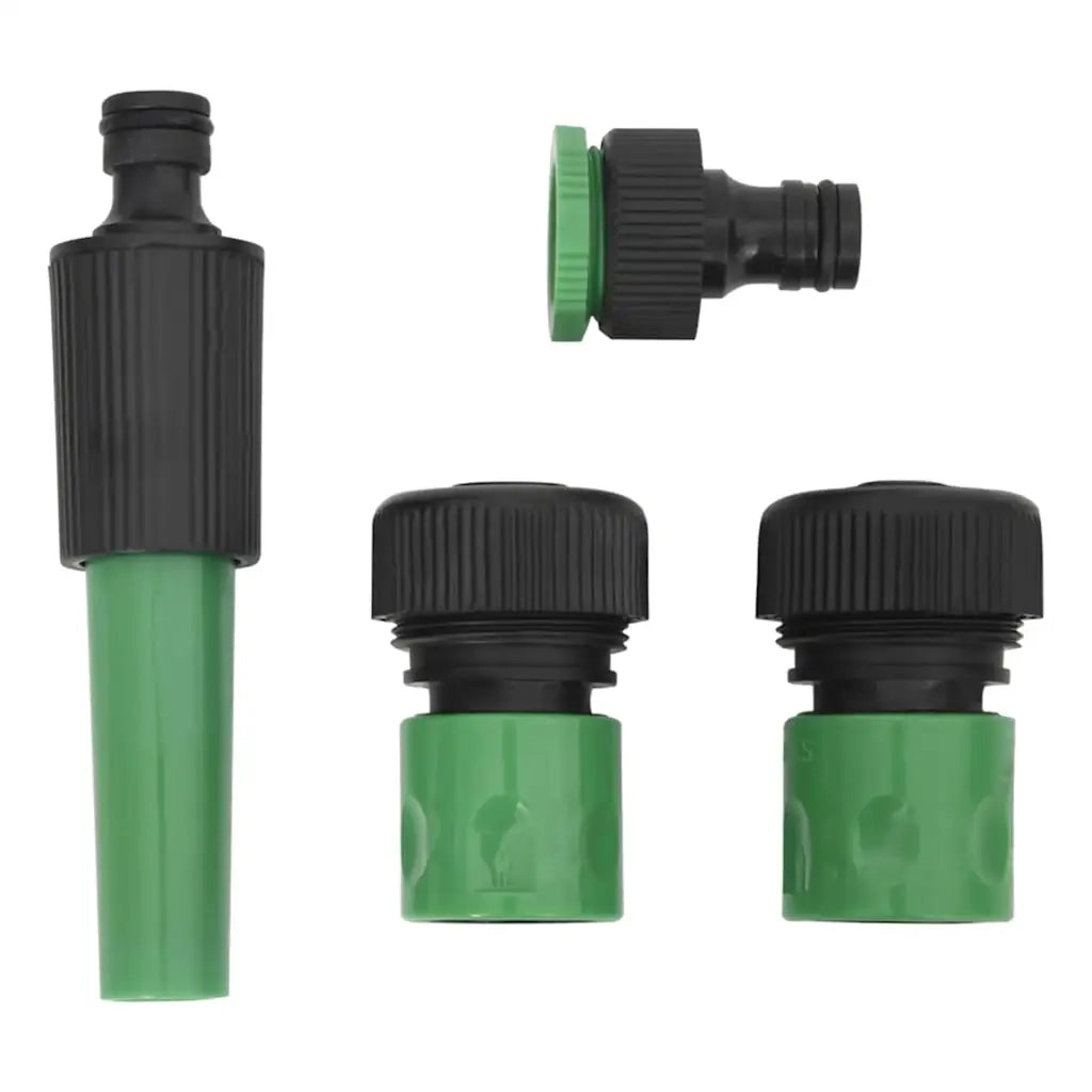 Avvolgitubo Autonomo Verde con Set Raccordi Tubo 0,5" 20 m PVC 3281517
