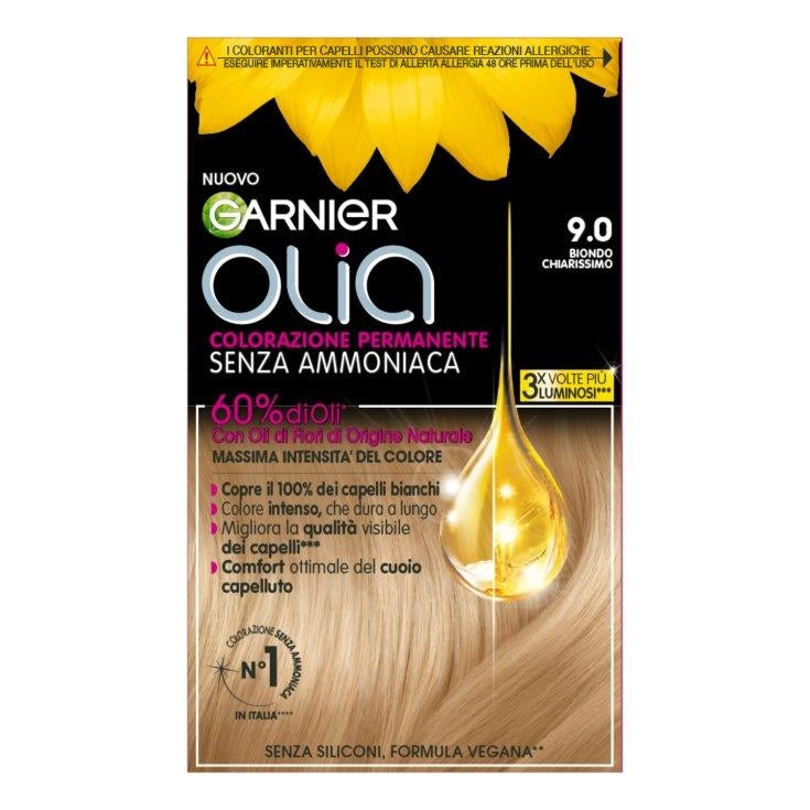 GARNIER OLIA TINTA CAPELLI 9.0 LBIONDO CHIARISSIMO