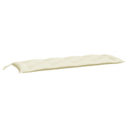 Cuscino per Panca | Cuscini per sedie Crema 150x50x7 cm in Tessuto Oxford