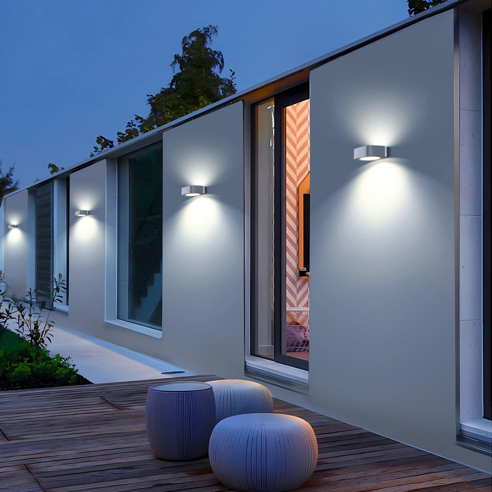 LMS27 Applique Led Solare per Esterno Con Pannello 700Lm IP65