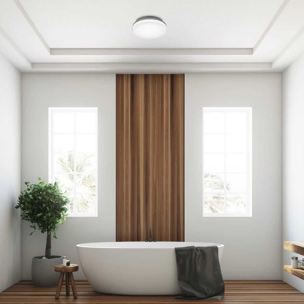Plafoniera esterna LED Rabalux Zenon bianca 18W IP54