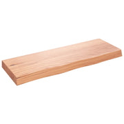Piano Bagno Marrone 80x30x(2-6) cm Legno Massello Trattato CFW3658875