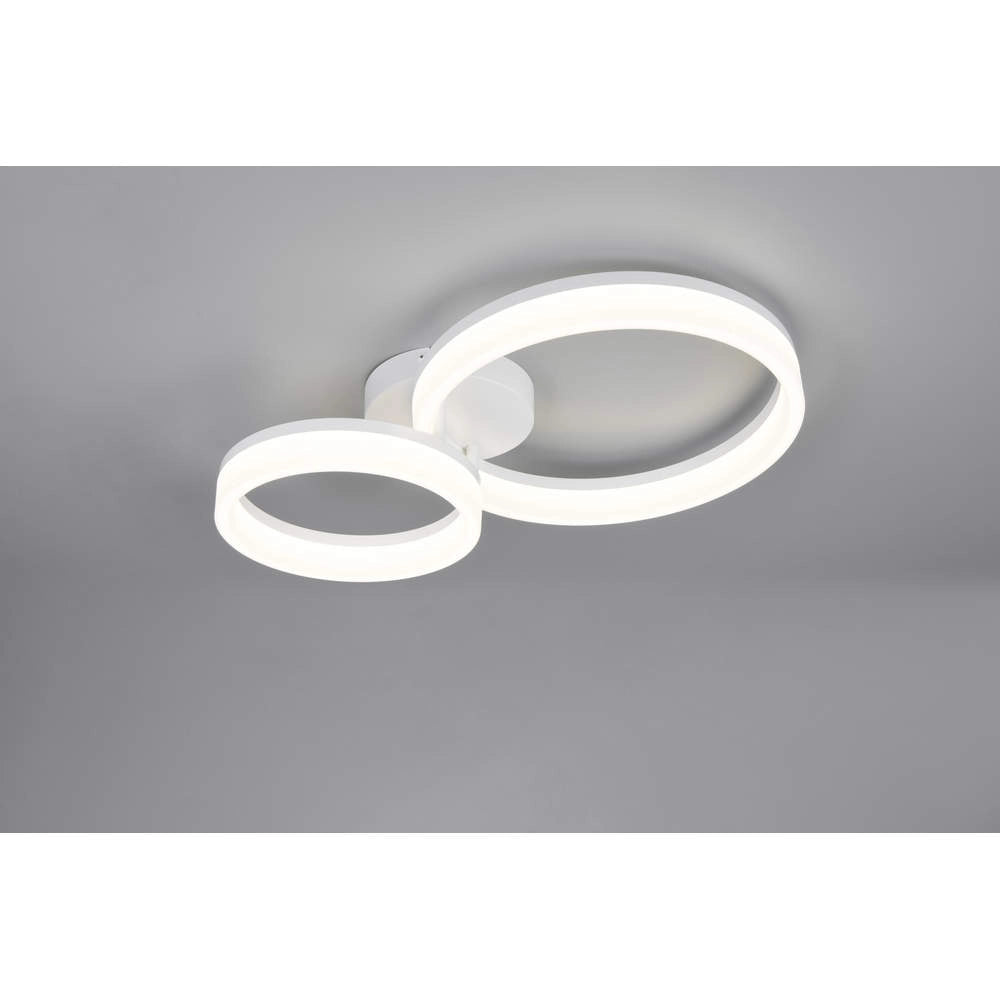 Scope Plafoniera LED Doppio Cerchio GD Trio