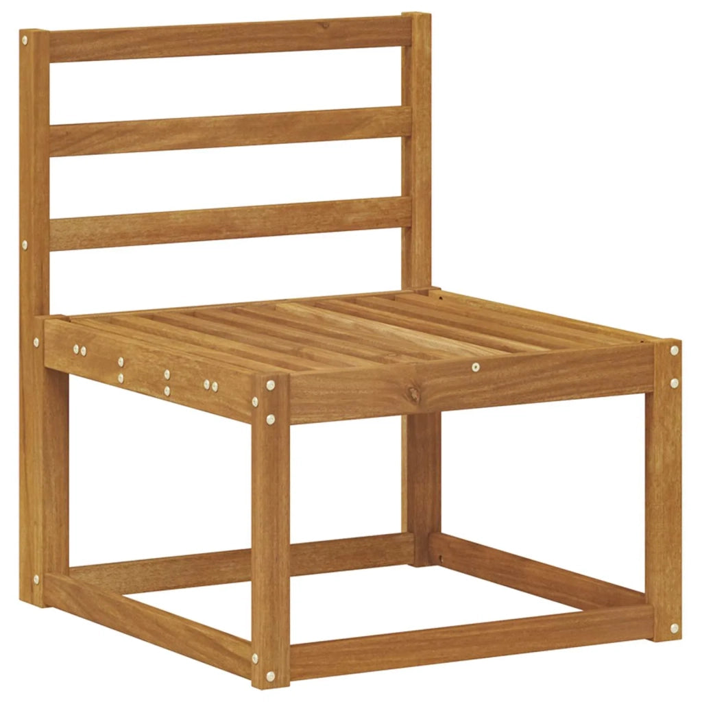 Set di divani da esterno 11 pcs Naturale