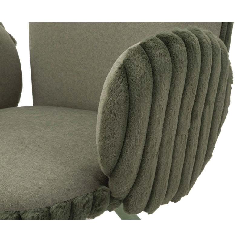 Sedia Stoccolma -b- Verde Set 2 Pz cm 64x68x83 (altezza Seduta cm 45)