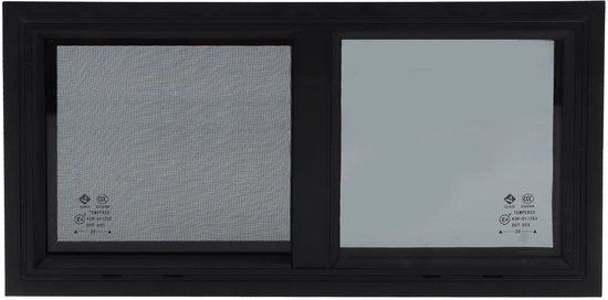 Schermo di apertura per camper - Insectennet - Ideale per ventilazione - 550 x 260 mm - Vetro opacato - Installazione semplice - Adatto a tutti i modelli.