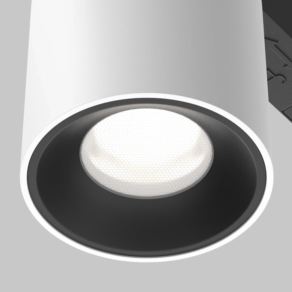 Maytoni Lampada Da Binario Exility Alfa S 1 luce LED integrato nero alluminio