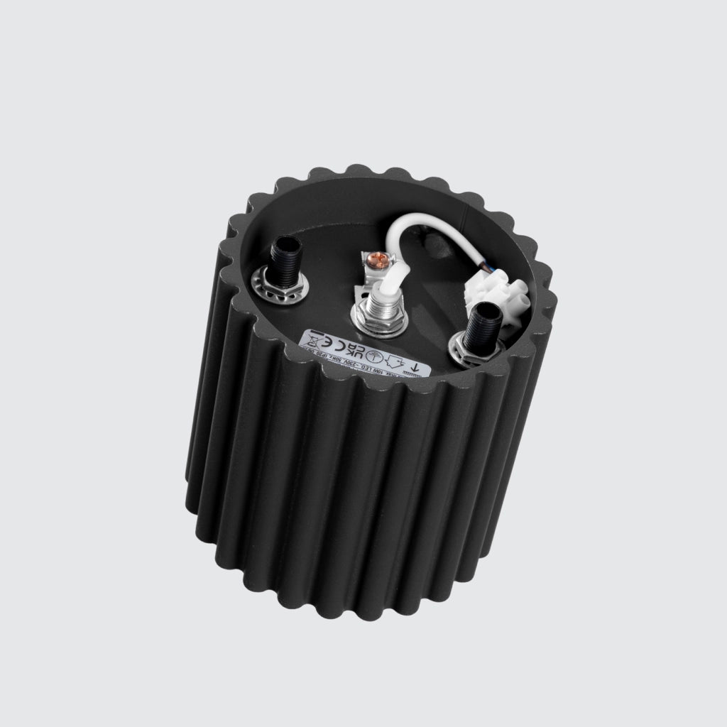 Lampada da soffitto AURA 1 nero GU10