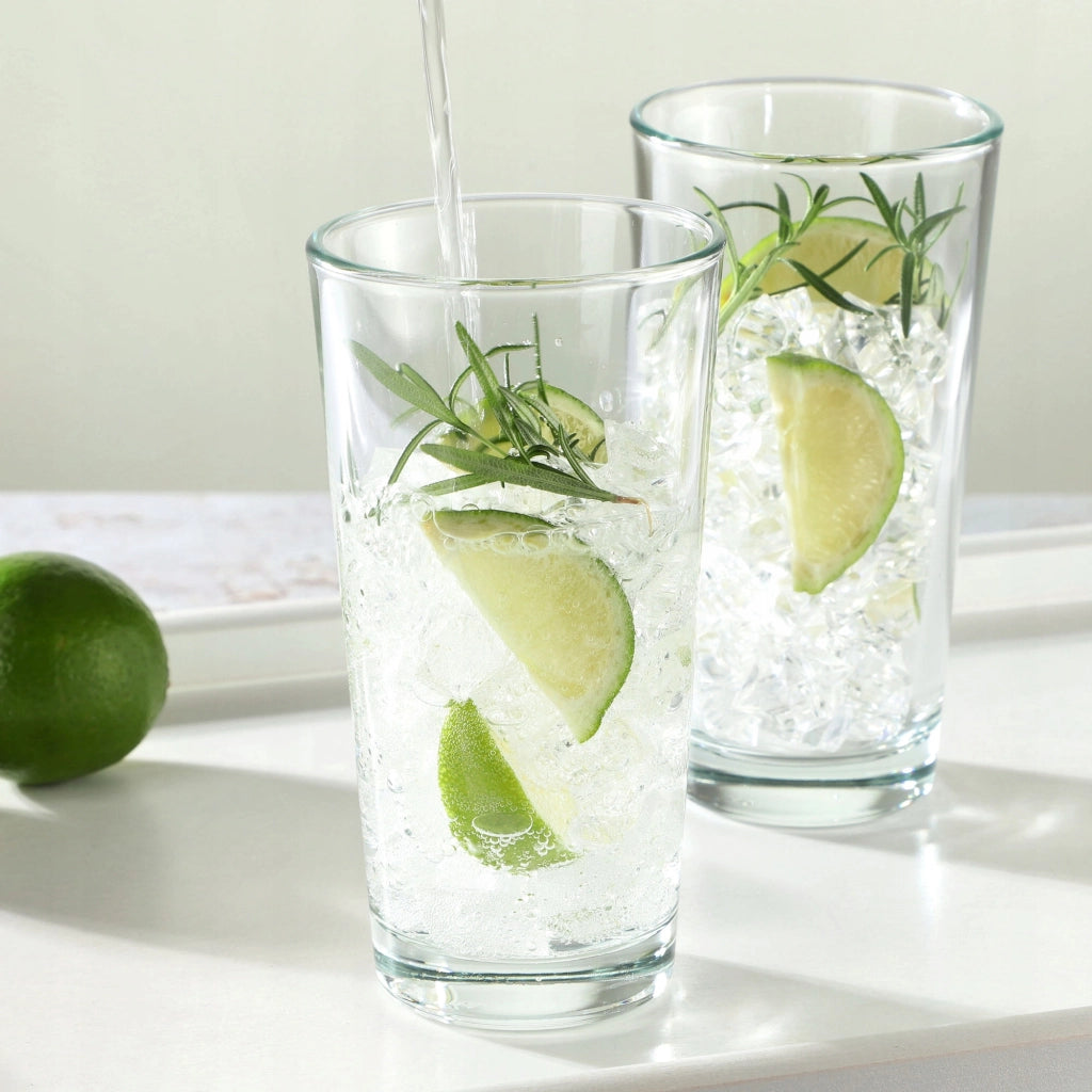 Set di 8 bicchieri KADAX da 340 ml per bevande, bibite e acqua.