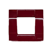 VIMAR IDEA - PLACCA CLASSICA 1/2 MODULI ROSSO RUBINO