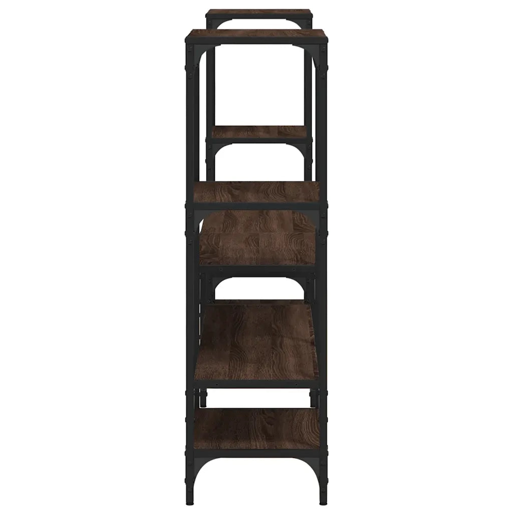 Mobile TV | Armadietto TV | Mobile Porta TV Rovere Marrone 206,5x28,5x95 cm in Legno Multistrato