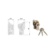 Cilindro Inf.Spillo 02400-10-0 Cisa