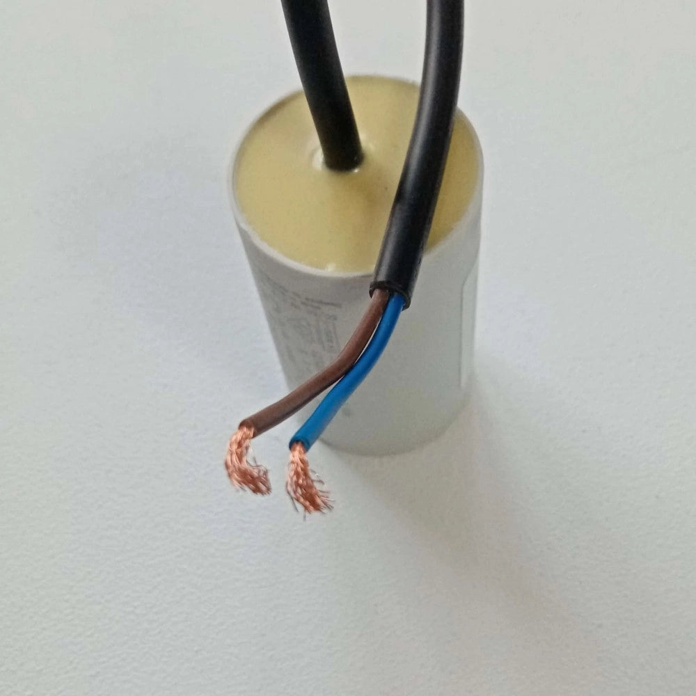 Condensatore ac da 50μf con cavo bipolare per motore elettrico