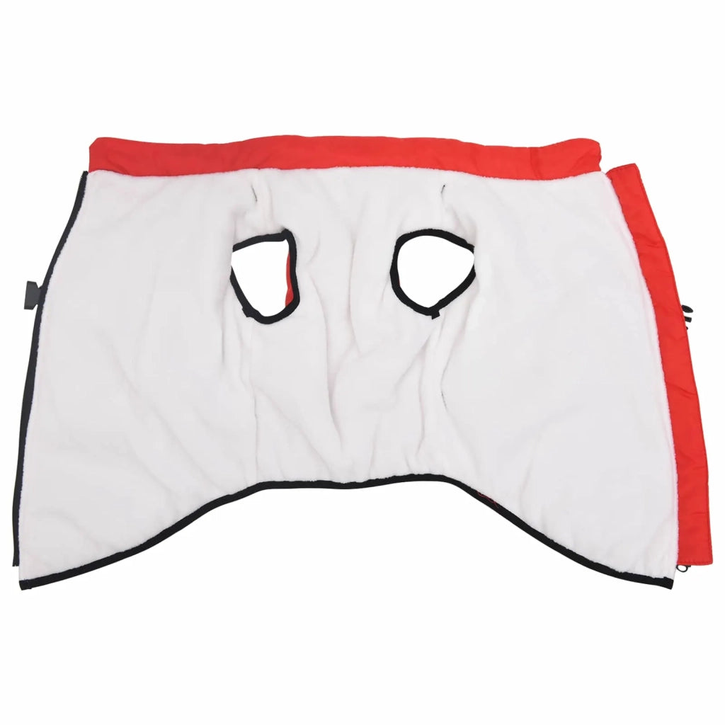 Cappotto per Cani Rosso L44 Pile e Poliestere 3422507