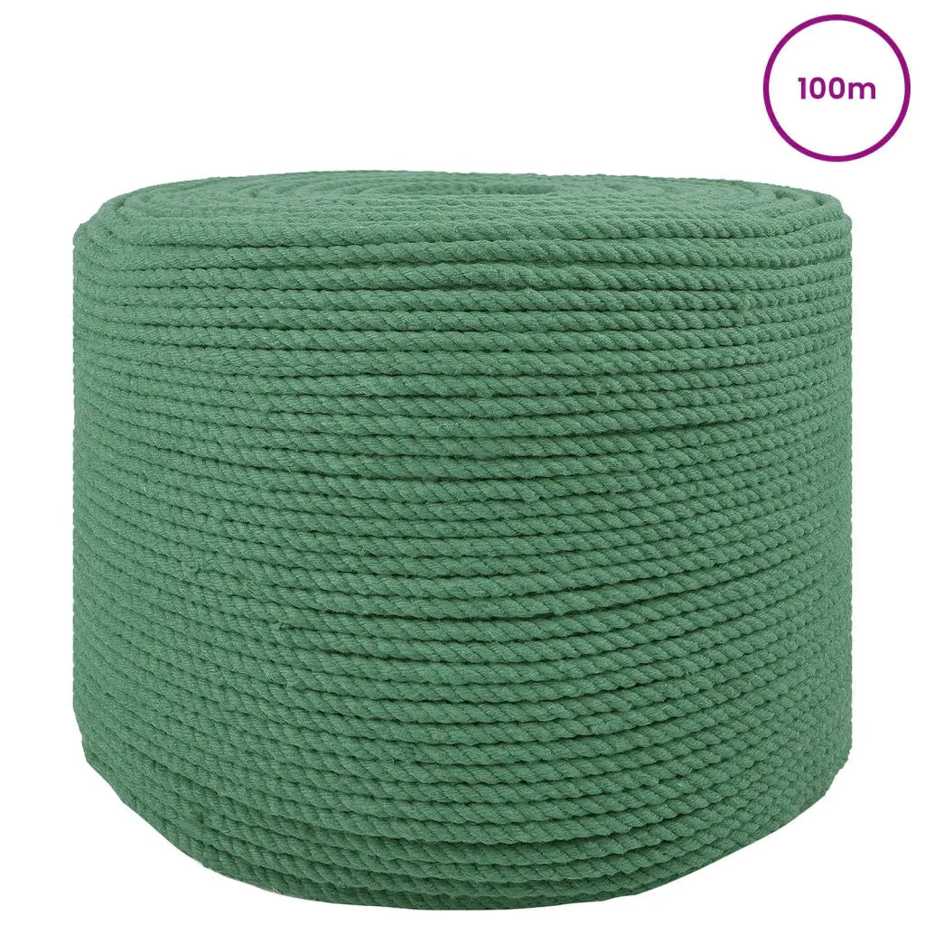 Corda 10 pcs Verde Cotone 42011941