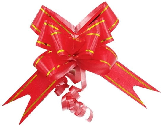 Set di 200 Strisce di Natale con Bordo d'Oro per Decorazione