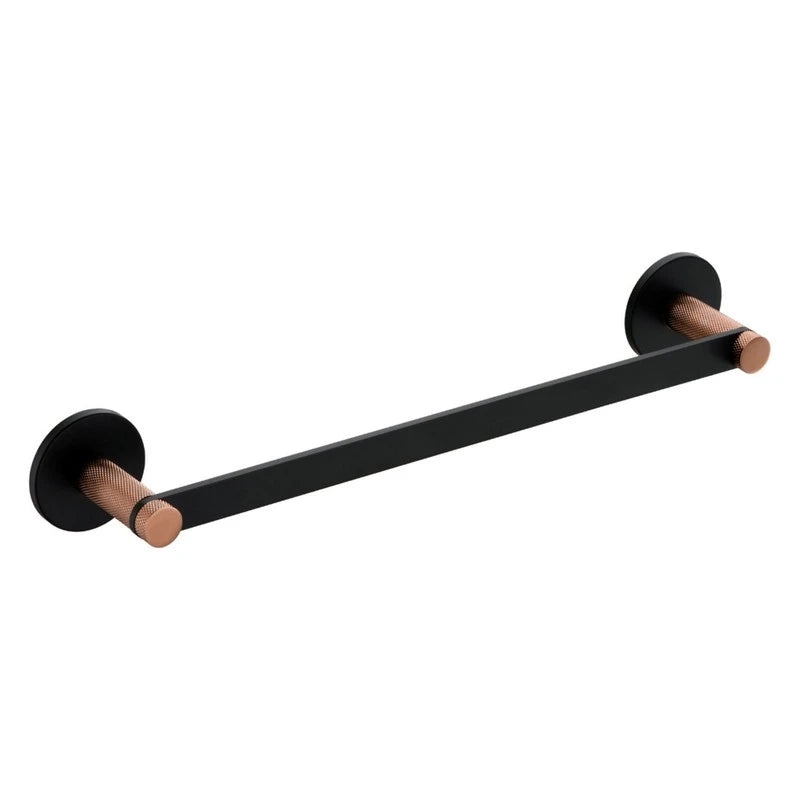Porta salviette 45 cm nero/rame – Serie Stellar