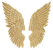 Pannello Ali Beauty 37,5x100x3 cm in Ferro Oro