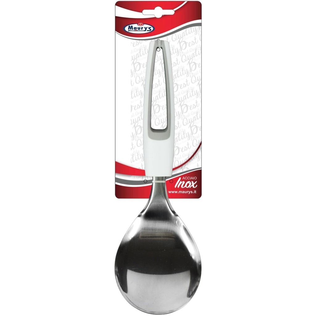 MAURY'S SILVER CUCCHIAIONE DA RISO IN ACCIAIO INOX 25CM