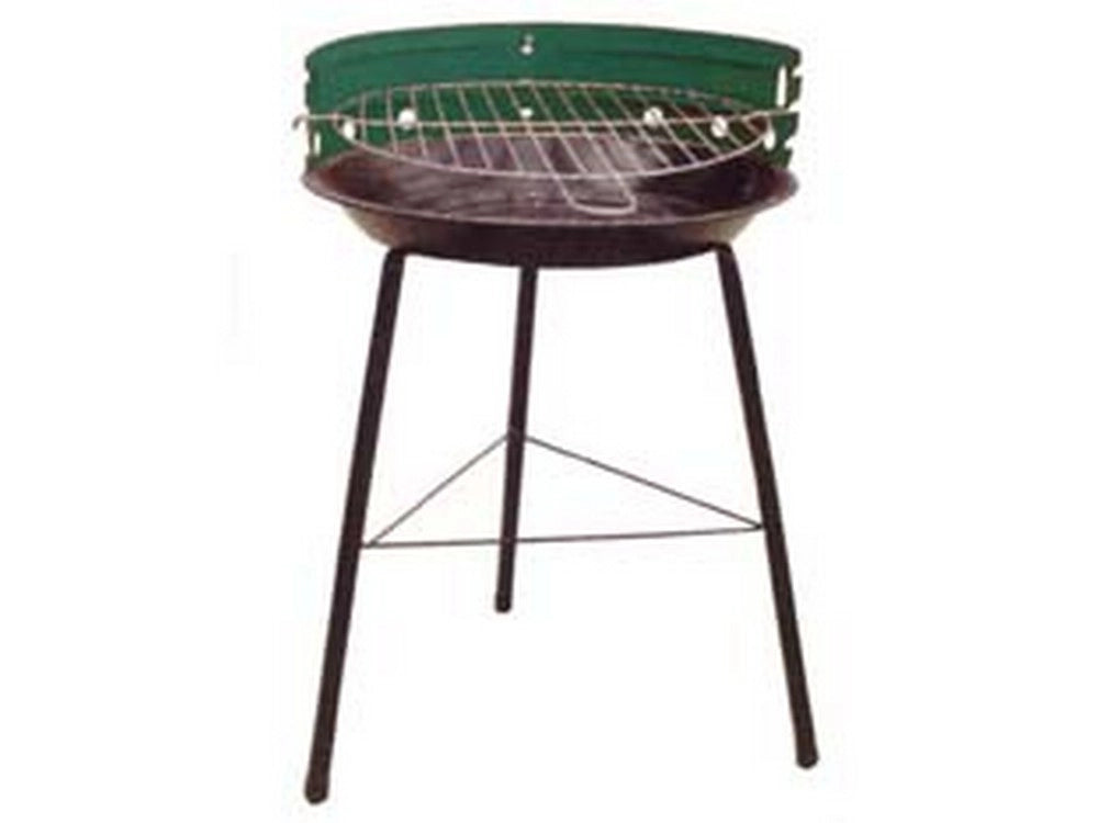 1pz barbecue tondo piccolo a tre gambe "picnic" - bracere ø cm.35 cod:ferx.fer223430