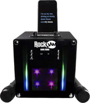 Impianto Karaoke Completo con 2 Microfoni e Microfono Senza Fili Bluetooth