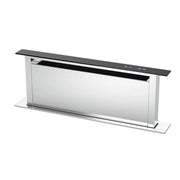 Cappa a scomparsa down draft Bertazzoni KDD90XA 90  acciaio inox e vetro nero classe A