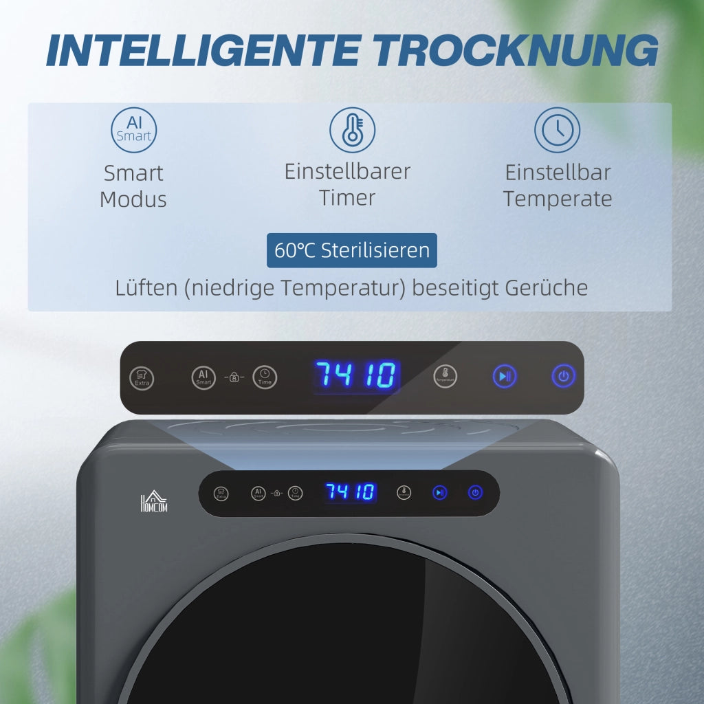 Asciugatrice Compatta 3kg ¨C Xylo ¨C 6 Programmi Touch 40-60¡ãC Grigio
