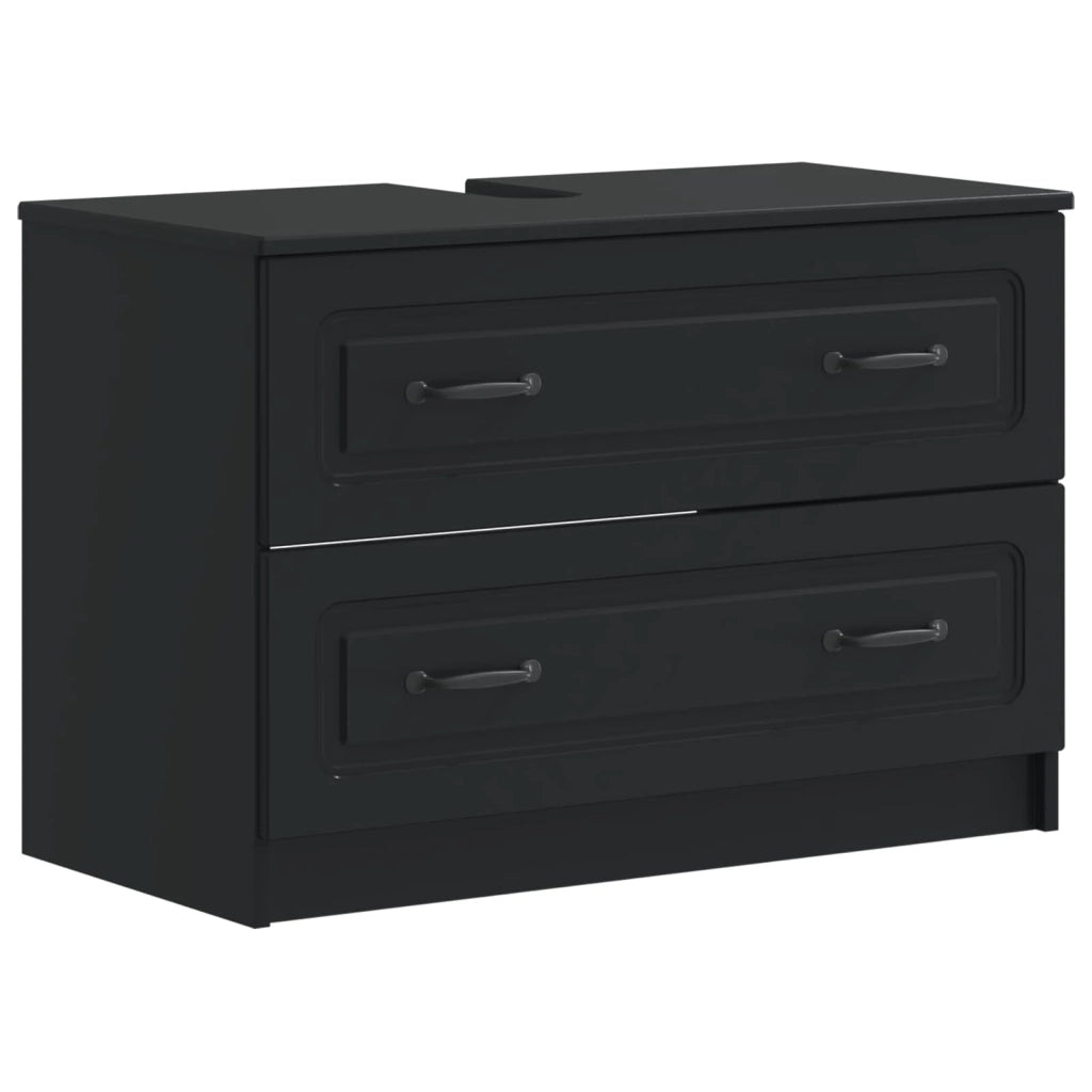Set di Armadi da Bagno da 2 Pezzi UTRECHT Nero 3417568