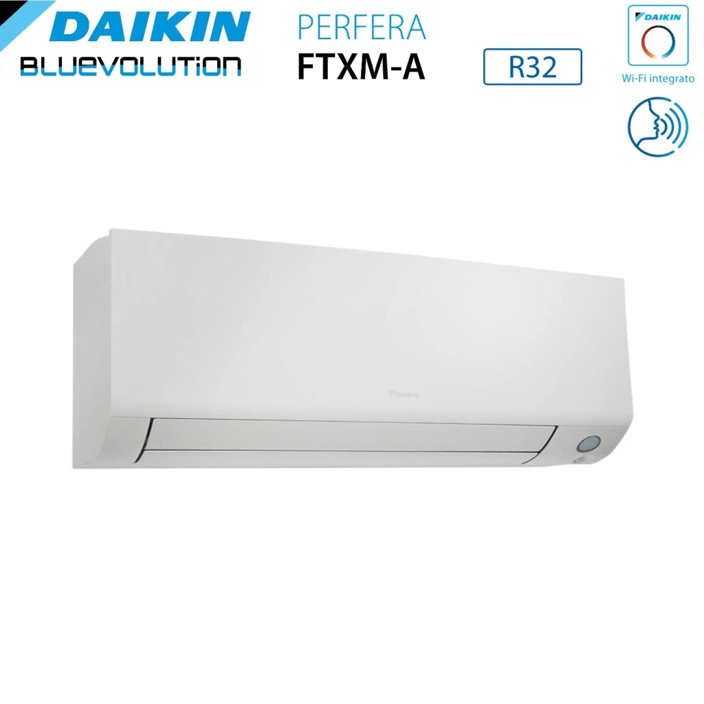 Condizionatore Trial Split Daikin Perfera All Seasons 9+9+12 con 3MXM68A R-32 Wi-Fi Integrato - Garanzia Italiana